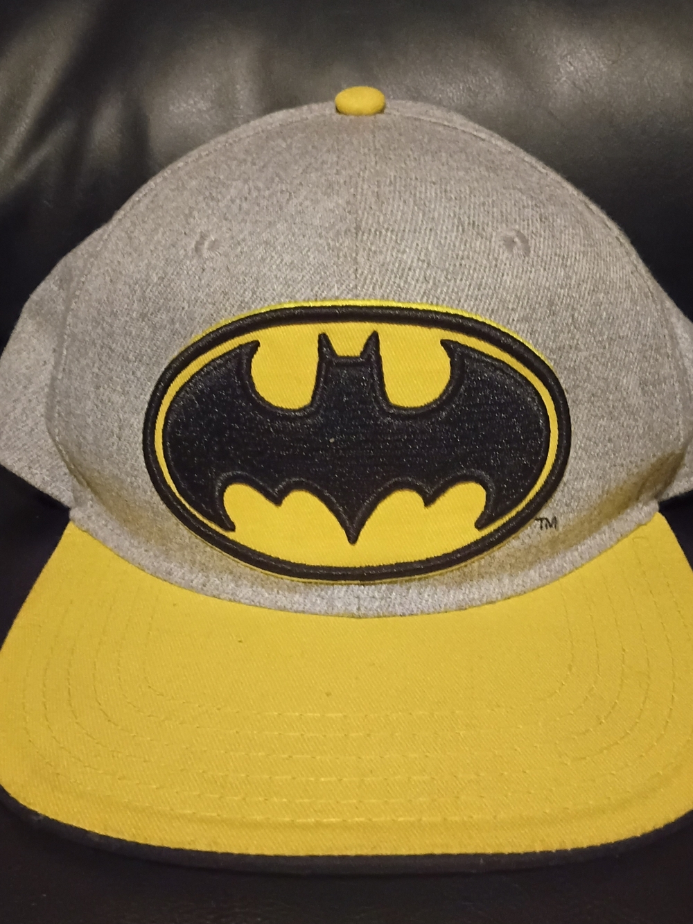 Batman Branded Hat - Black & Gray